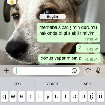 Sipariş Gönderilmedi Ve İletişim Engellendi!