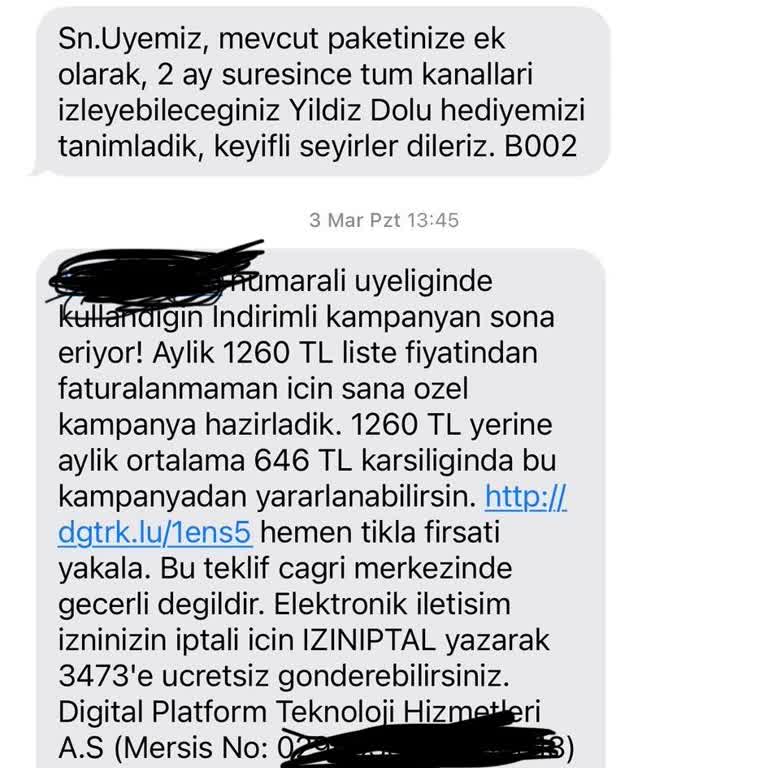 Yanıltıcı Taahhüt Ve Fatura Şoku