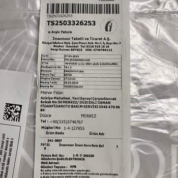 Eksik Ürün Ve Yanıtsız İletişim Mağduriyeti