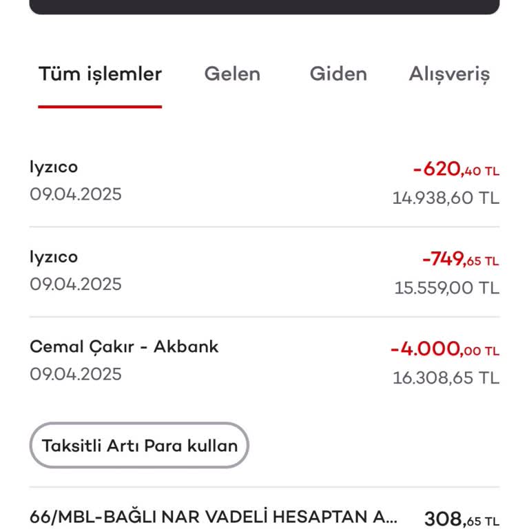 Yanlış Ödeme Şifreleri Ve Kayıp Para Sorunu