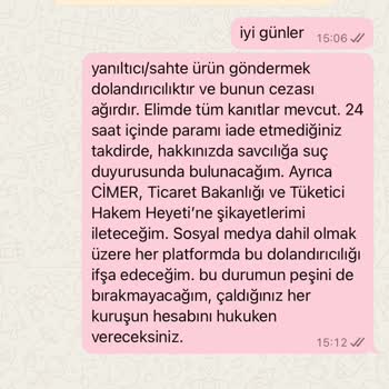 Alminam Eşarp'tan Gelen Hayal Kırıklığı: Yanlış Ürün Ve İletişimsizlik