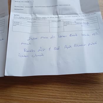 Ergül Mobilya'dan Aldığımız Ürünler Eksik Ve Hasarlı Geldi, Müşteri Hizmetleri Yetersiz