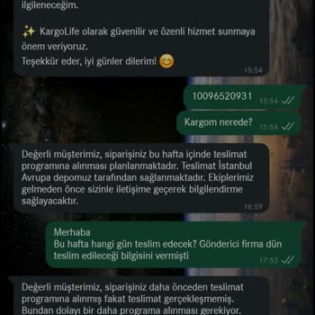 Mobetto Ve Kargo Firmasıyla İletişim Krizi