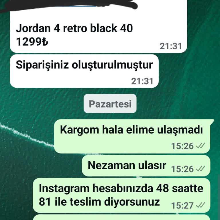 Jordan Ayakkabı Siparişim Neden Hala Gelmedi?