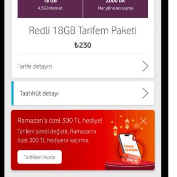 Vodafone Tarifeleri Ve Şebeke Sorunları