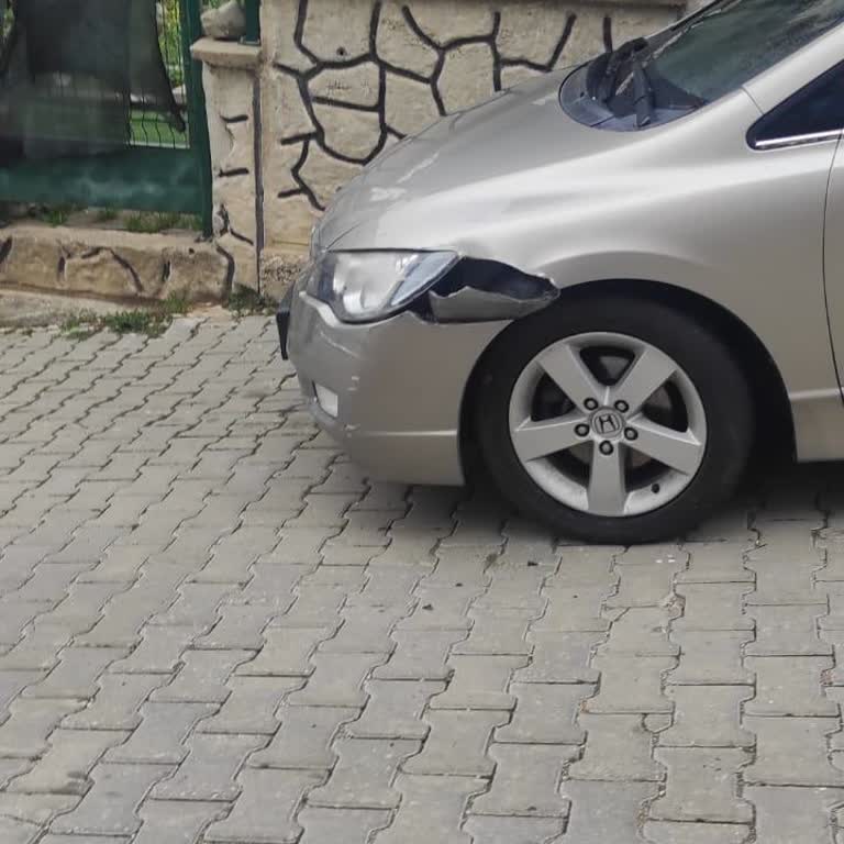 Park Halindeki Çarpışmayı Kaydetmeyen Araç Kamerası
