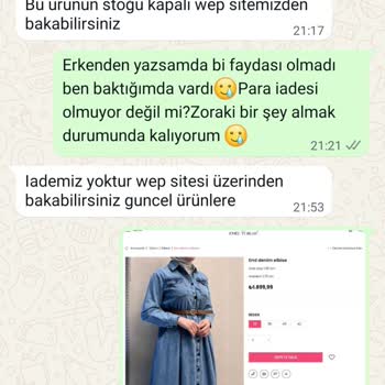 Yanlış Beden Ve İade Sorunları: Müşteri Hizmetleri Sessiz