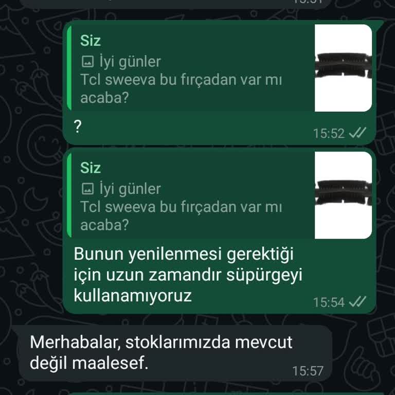 TCL Sweeva 6500 Robot Süpürge İçin Yedek Parça Sorunu