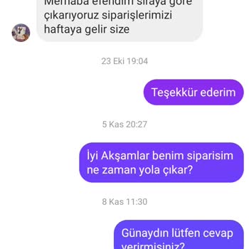 Geciken Sipariş Ve İade Sorunu: Müşteri Hizmetleri Yanıt Vermiyor