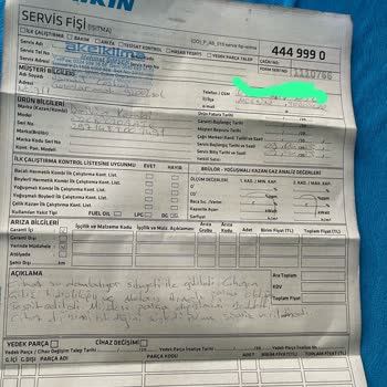 Sürekli Tekrarlayan Kombi Sorunları