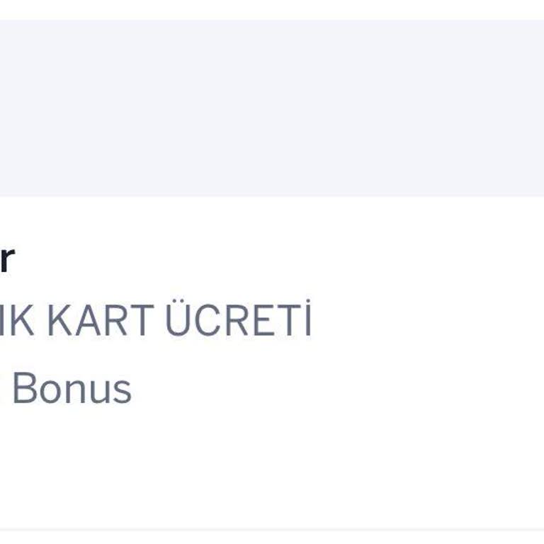 Garanti Bankası'ndan Alınan Yıllık Ücretin İadesi Talebi