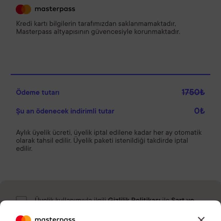Ödeme Ayarlarında Kart Ekleme Sorunu