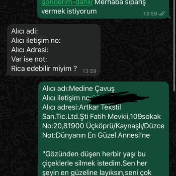 Çiçek Siparişi Mağduriyeti: Teslimat Yapılmadı Ve Engellendim