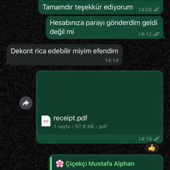 Çiçek Siparişi Mağduriyeti: Teslimat Yapılmadı Ve Engellendim