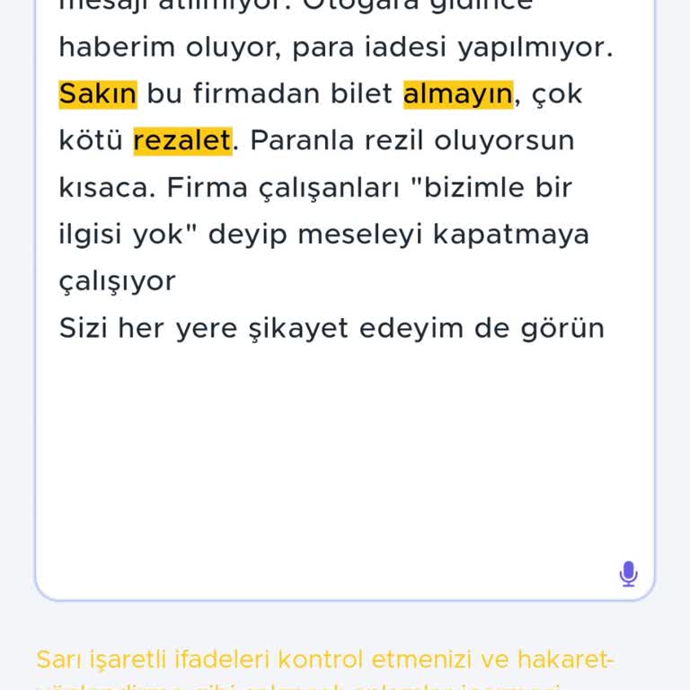 İptal Edilen Bilet Ve Eksik Bilgilendirme Sorunu