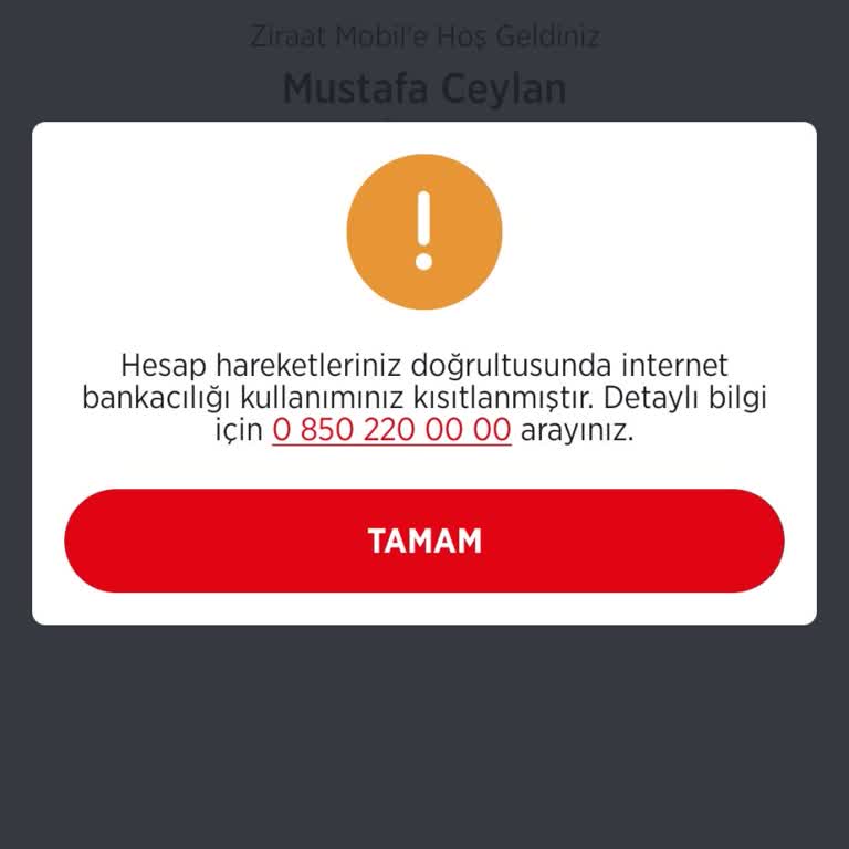 Kripto İşlemleri Nedeniyle Kapanan Hesabımın Yeniden Açılması Talebi