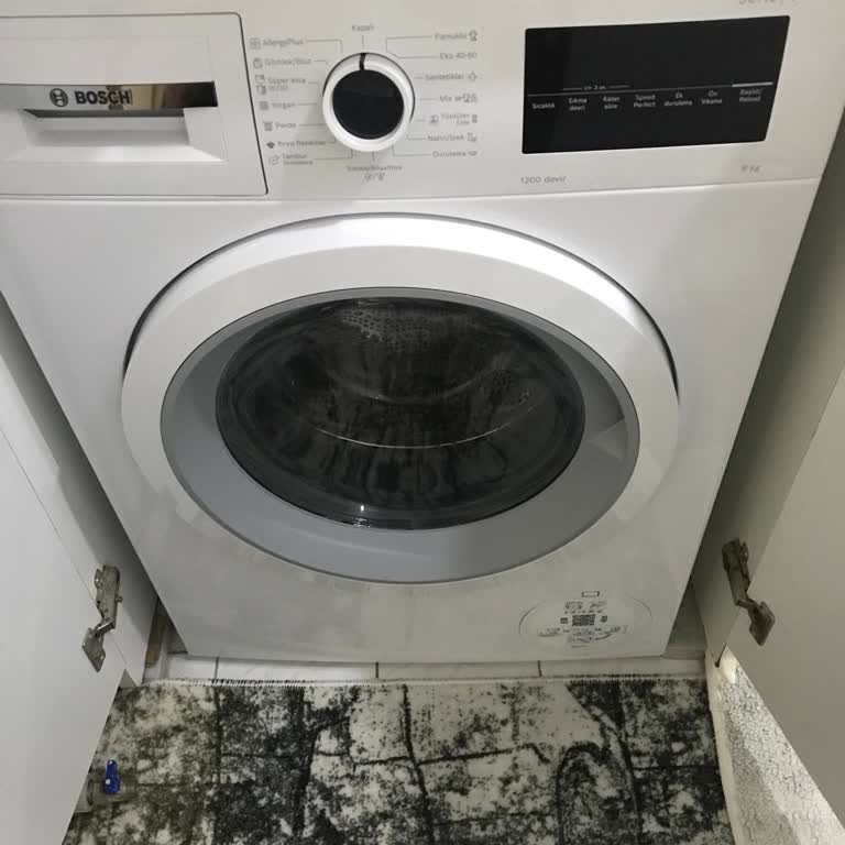 Bosch Çamaşır Makinesi Leke Çıkarmıyor