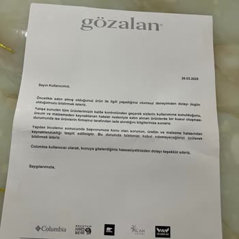 Columbia Ayakkabı Garanti Sorunu Ve Müşteri Mağduriyeti