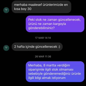 Sipariş Verildi, Ne Ürün Ne İade: İletişimsizlik Sorunu