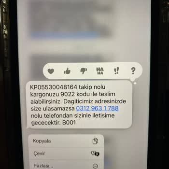 PTT Kargo'nun İlgisiz Çalışanı Ve Yanıltıcı Hizmet