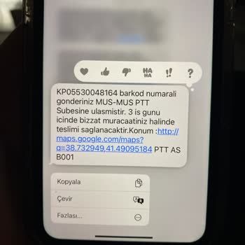 PTT Kargo'nun İlgisiz Çalışanı Ve Yanıltıcı Hizmet