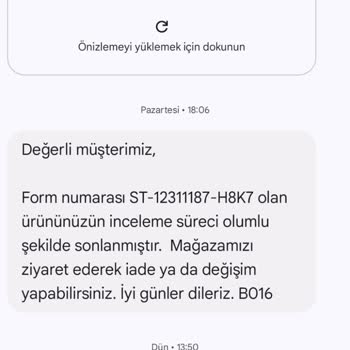 Yanıltıcı İnceleme Süreci Ve İade Sorunu