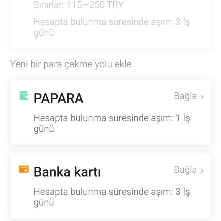 Para Çekme Sorunu Ve Banka Bilgileri Hatası