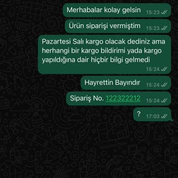 Kargo Sürecinde Yaşanan Gecikmeler Ve İletişim Eksiklikleri