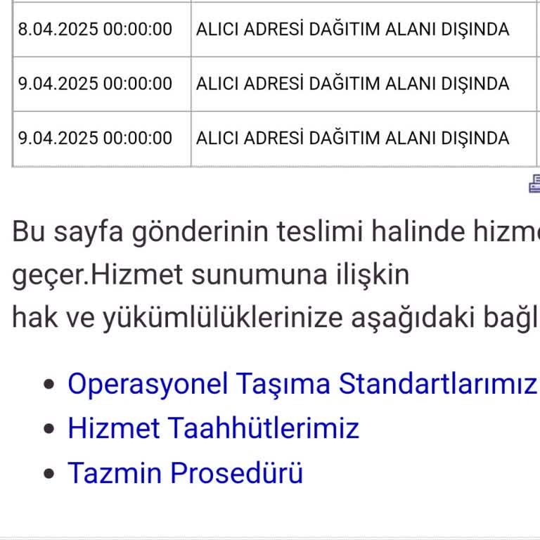 Aras Kargo'nun Adres Yanlışlığı Ve Teslimat Sorunu