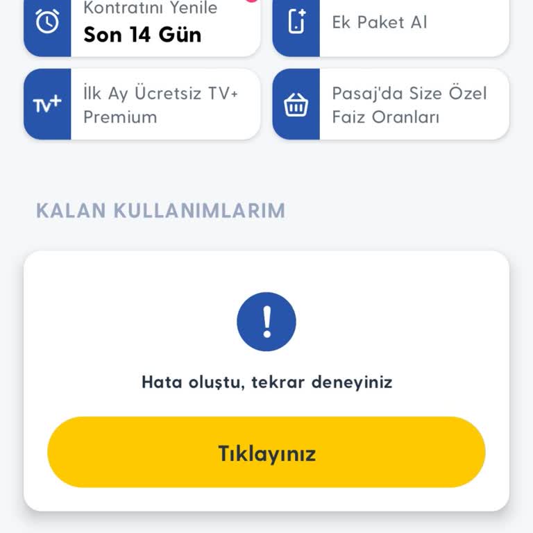 Turkcell'de Kullanım Sorunları Ve Hatalı Gecikme Ücretleri