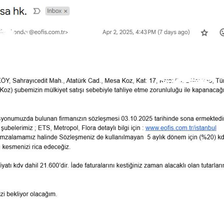 E-Ofis Sözleşme İhlali Ve Fahiş Fiyat Artışı Mağduriyeti