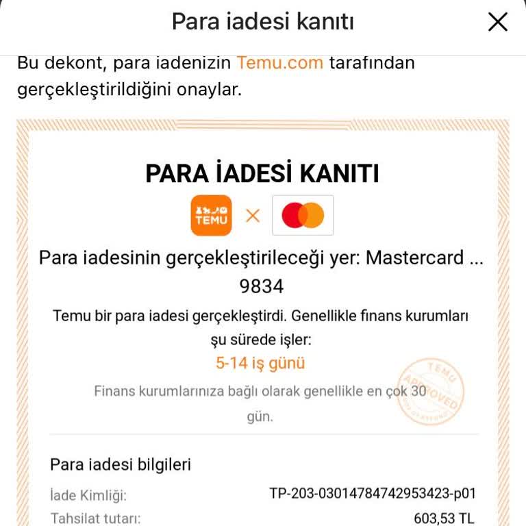 Temu'da 3 Aylık İade Bekleyişi: Gerçekleşmeyen Para İadesi ve Müşteri Mağduriyeti