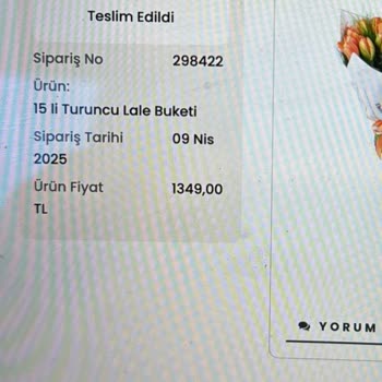 Hayal Kırıklığına Uğratan Çiçek Teslimatı