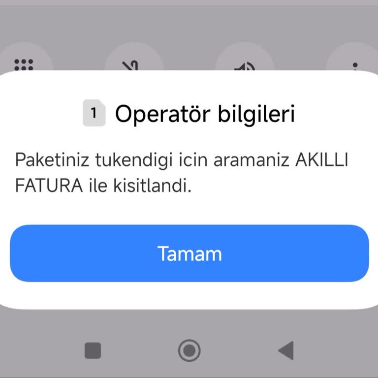 Turkcell Hattında Arama Kısıtlaması Ve Uygulama Hatası Sorunu