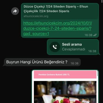 Çiçek Siparişi Verdim, Engellendim Ve Çiçek Gelmedi!
