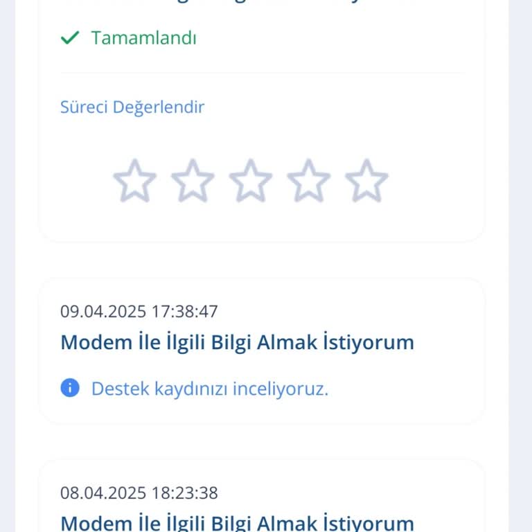 İade Kodu Gelmeyen Modem Sorunu