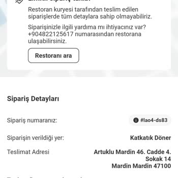 Teslim Edilmeyen Sipariş Ve Çözülmeyen İptal Talebi