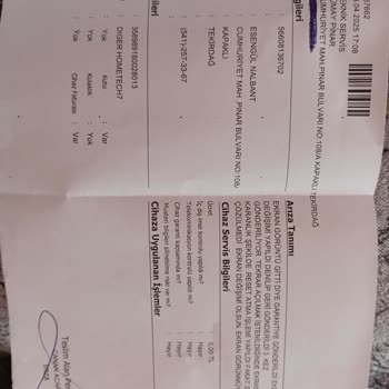 Tablette Ekran Sorunu Çözülmüyor