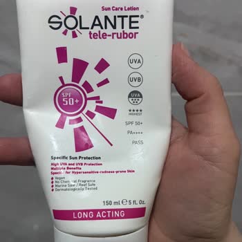 Solante Güneş Kremi Kalite Sorunu