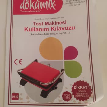 Kırık Ve Paslı Tost Makinesi Hayal Kırıklığı