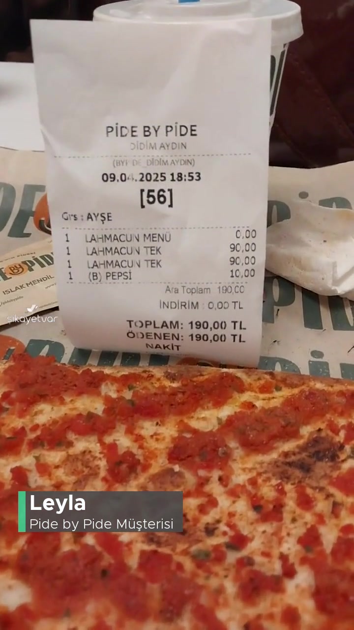 Pide By Pide Ürün Ve Personel Sorunu videonun kapak resmi
