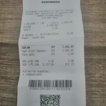 Deichmann'dan Aldığım Ayakkabı 6 Günde Yırtıldı