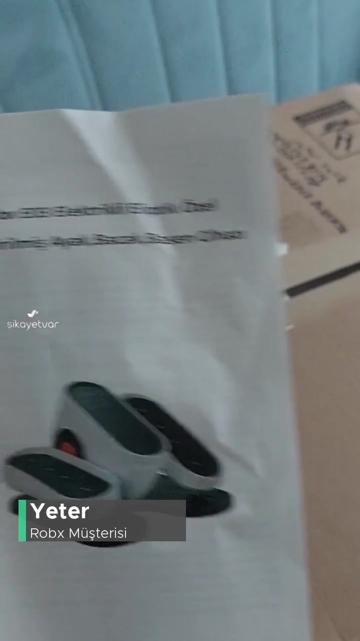 Robx İadeyi Kabul Etmedi, Bu Konu İçin Bana Belge Vermeniz Gerekiyormuş videonun kapak resmi