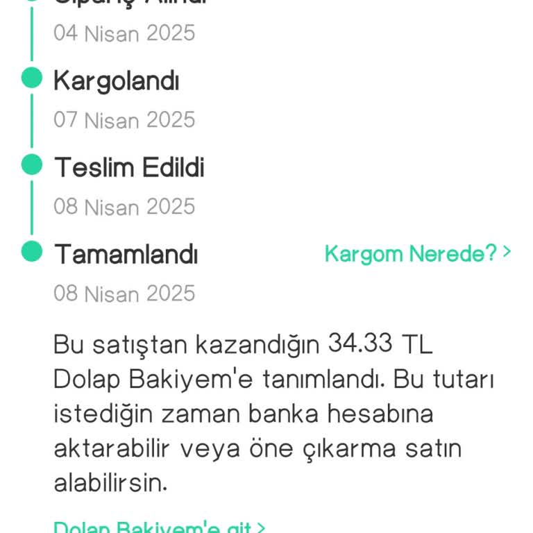 Dolap Uygulamasında Eksik Ödeme Sorunu
