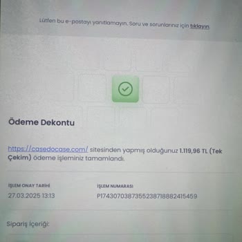 Casedocase İle İletişim Sorunu Ve Para İadesi Talebi