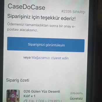 Casedocase İle İletişim Sorunu Ve Para İadesi Talebi
