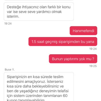 Yemek Sepeti'nin Yetersiz Müşteri Hizmeti Ve Geciken Sipariş Sorunu