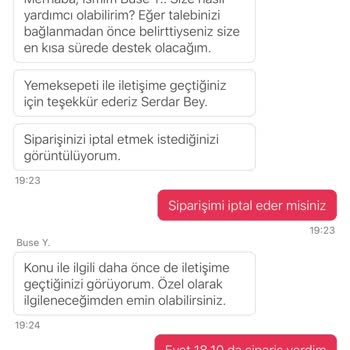 Yemek Sepeti'nin Yetersiz Müşteri Hizmeti Ve Geciken Sipariş Sorunu