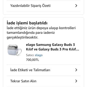 Amazon Türkiye'de Yetersiz İade Süreci Ve Müşteri Hizmetleri Sorunu