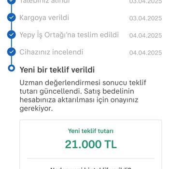 Yepy Üzerinden Satışta Ödeme Gecikmesi Ve İletişim Sorunu